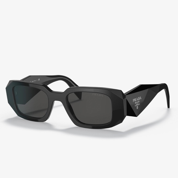 Prada Symbole Black Sunglasses - Picture 1 of 9